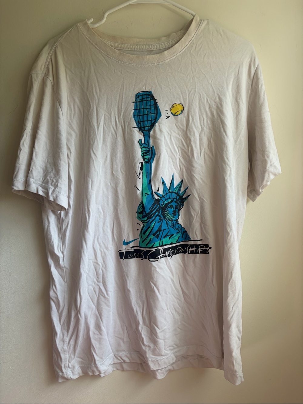 Nike RARE Dri-Fit Statue of Liberty US Open Tennis T-Shirt Men’s L